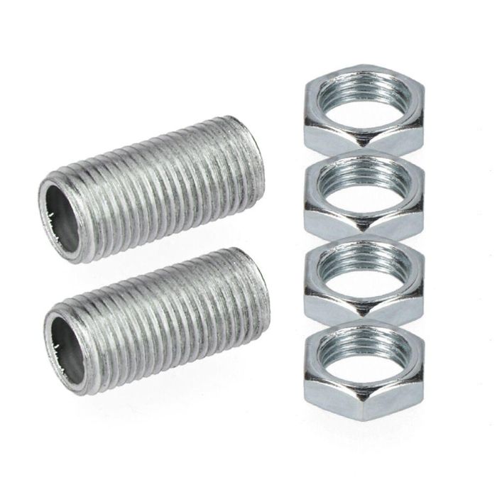 Edm Rosca 20 mm con Tuerca Métrica 10/100 Acero Pack 2 Unidades Edm Rosca 20 mm con Tuerca Métrica 10/100 Acero Pack 2 Unidades