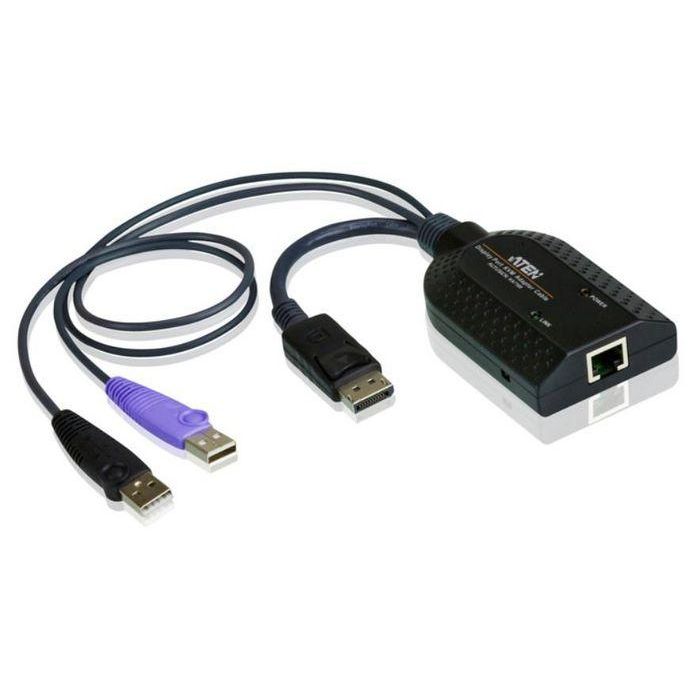 Aten KA7169 Cable Adaptador KVM USB DisplayPort con Soporte Smart Card/CAC y Virtual Media – Video de Alta Calidad Aten KA7169 Cable Adaptador KVM USB DisplayPort con Soporte Smart Card/CAC y Virtual Media – Video de Alta Calidad