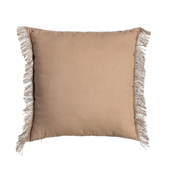 Cojín Marrón Algodón-Poliéster 45 X 45 cm