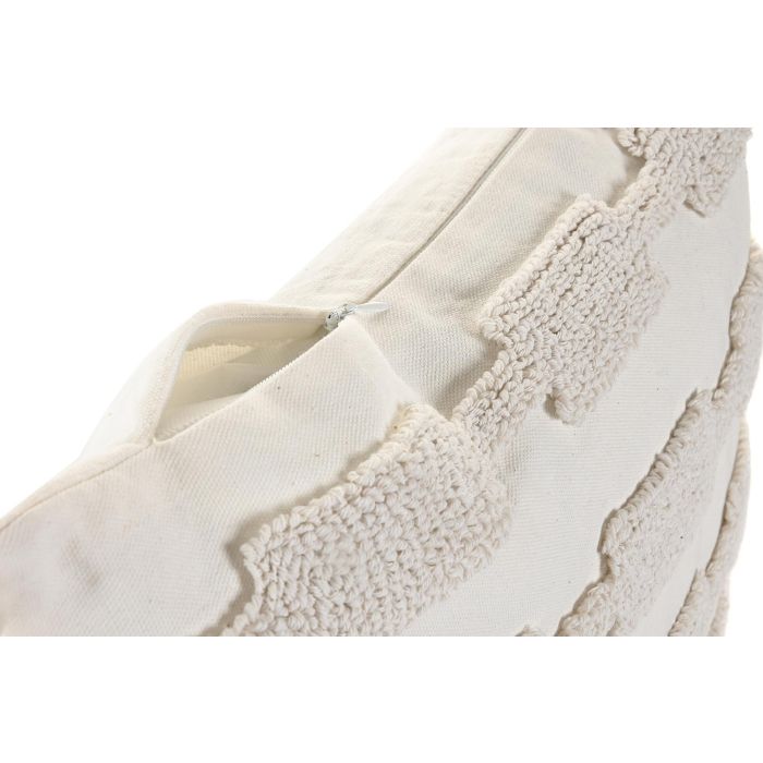 Cojin Urban DKD Home Decor Crudo 45 x 45 cm (2 Unidades) 2 Cojin Urban DKD Home Decor Crudo 45 x 45 cm (2 Unidades) 2