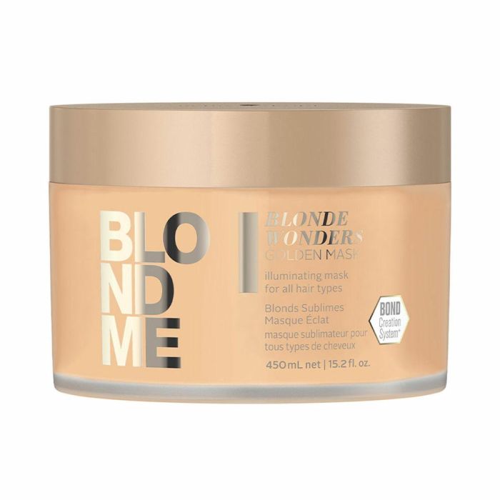 Schwarzkopf BM ALL BLONDE WONDERSGOLDEN MASK 450ml - Mascarilla Fortalecedora y Brillante para Cabello Rubio Schwarzkopf BM ALL BLONDE WONDERSGOLDEN MASK 450ml - Mascarilla Fortalecedora y Brillante para Cabello Rubio
