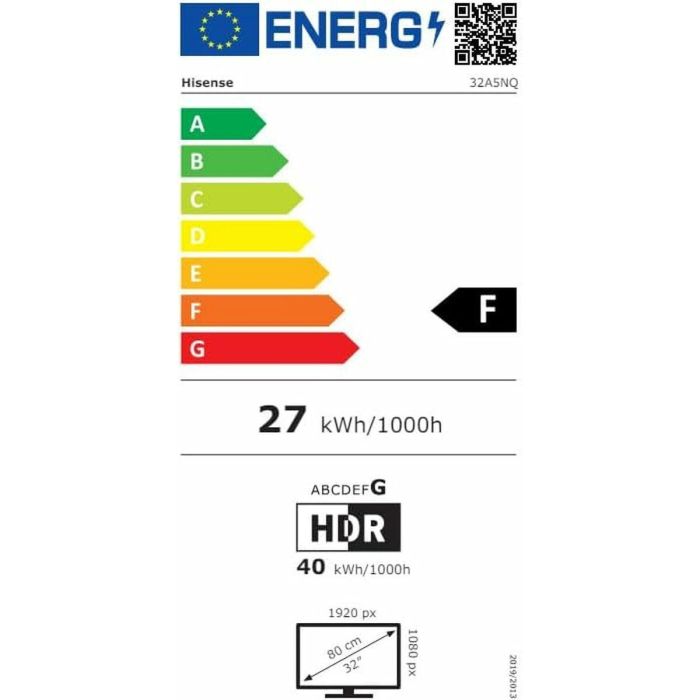 Hisense 32A5NQ Televisor Smart TV 32" (81,3 cm) Full HD QLED Direct-LED HDR con Wifi Dolby Atmos Negro VIDAA U6 7 Hisense 32A5NQ Televisor Smart TV 32" (81,3 cm) Full HD QLED Direct-LED HDR con Wifi Dolby Atmos Negro VIDAA U6 7