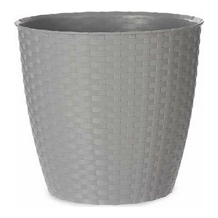 Maceta Stefanplast 3872129 Gris Plástico 29 x 26,5 x 29 cm