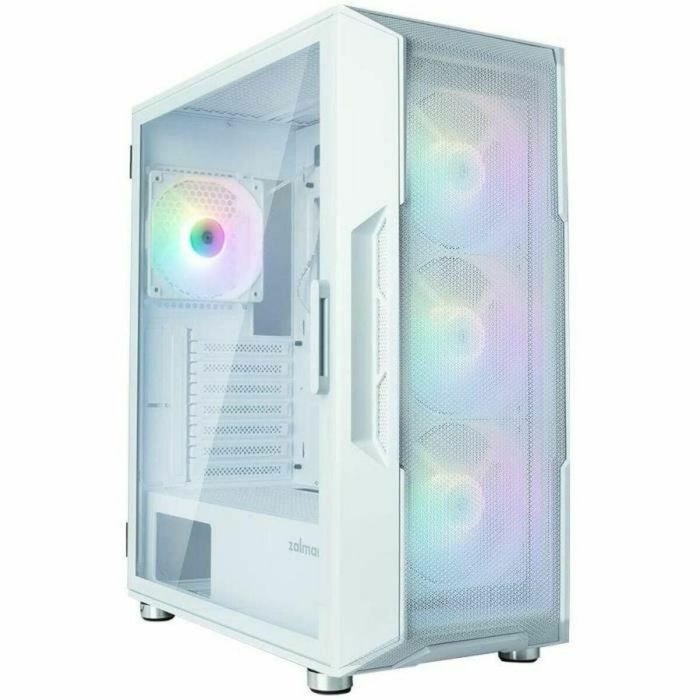 Zalman I3 NEO WHITE Carcasa PC Midi Tower Blanco, ATX, mATX, Mini-ITX, Ventiladores Frontales 3x120mm, Trasero 1x120mm, USB 3.0