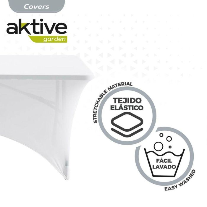 Funda Protectora Aktive Blanco 122 x 76 x 61 cm Mesa Accesorios Vehículos Carretera (6 Unidades) 2 Funda Protectora Aktive Blanco 122 x 76 x 61 cm Mesa Accesorios Vehículos Carretera (6 Unidades) 2