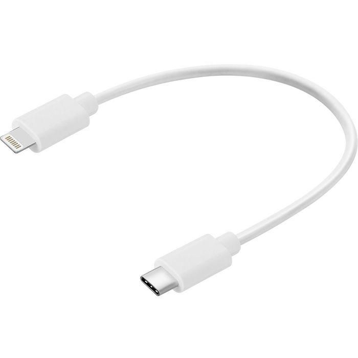 Sandberg Cable USB-C PD a Lightning MFI 0.2M para Carga de Dispositivos con Conector Lightning y Bancos de Energía