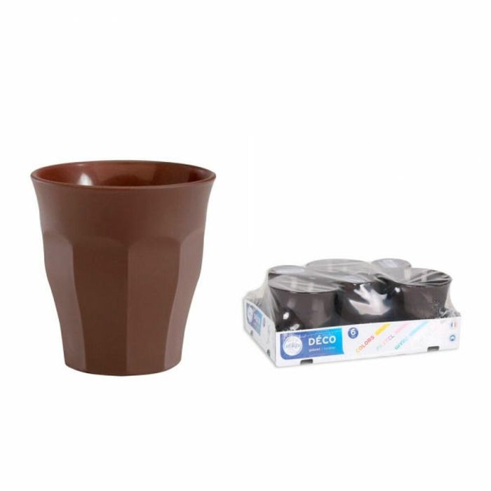 Vaso Duralex Picardie 9 cl - Marrón (48 Unidades) Vaso Duralex Picardie 9 cl - Marrón (48 Unidades)