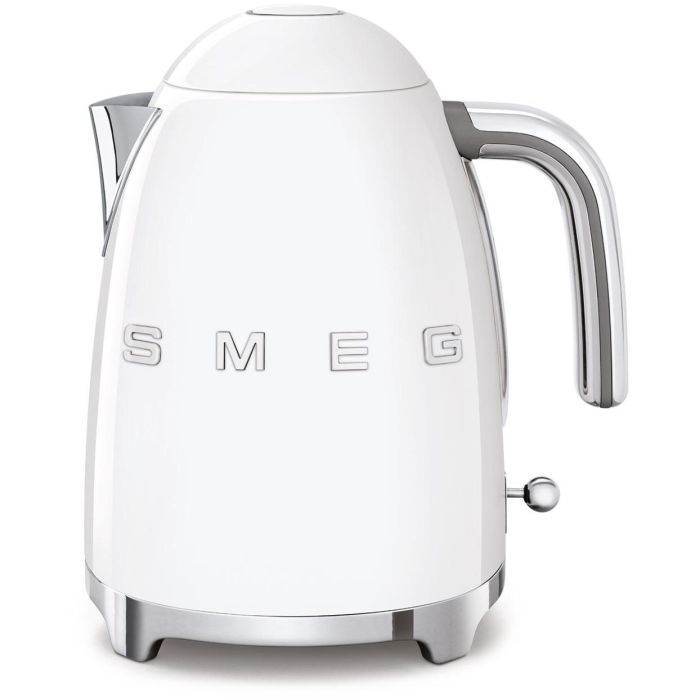 Smeg KLF03WHEU Tetera Eléctrica, 1.7 L, 2400 W, Blanco, Acero Inoxidable 0 Smeg KLF03WHEU Tetera Eléctrica, 1.7 L, 2400 W, Blanco, Acero Inoxidable 0