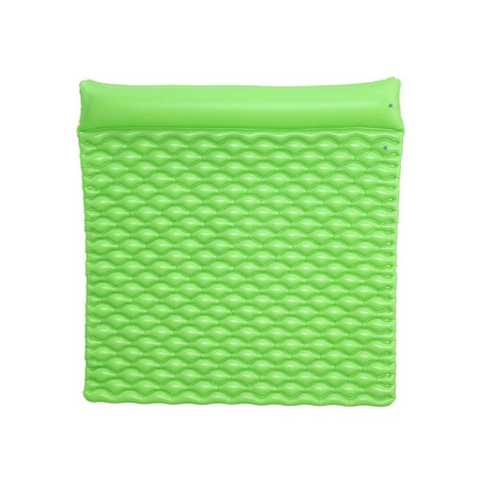 Bestway Colchoneta Hinchable Gigante Enrollable Verde 213x170 cm Playa y Piscina 44106