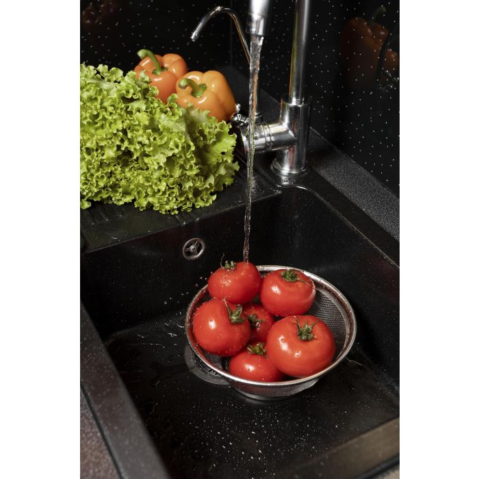 Quttin Escurridor Colador de Acero para Cocina, 22 cm diámetro x 8.5 cm alto (24 Unidades) 5 Quttin Escurridor Colador de Acero para Cocina, 22 cm diámetro x 8.5 cm alto (24 Unidades) 5