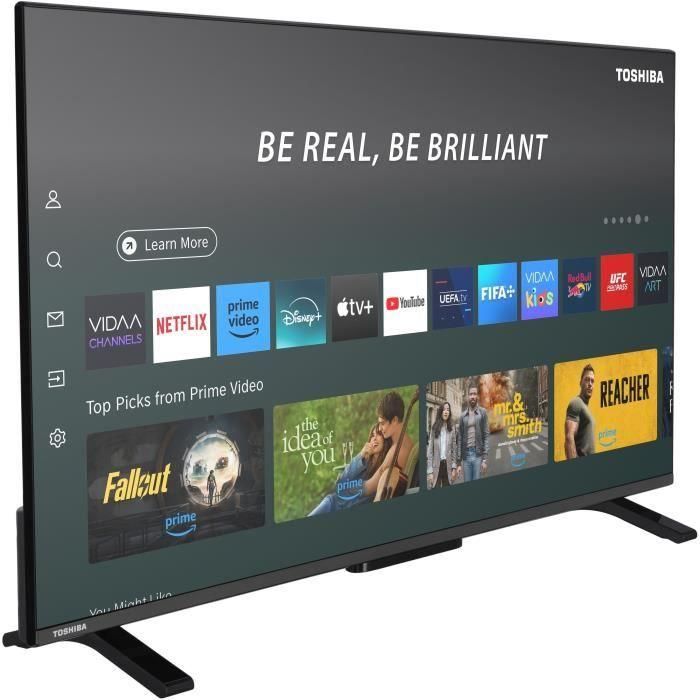 Toshiba 40QV2F63DG Televisor QLED 40'' (100 cm) Full HD 1920x1080 Smart TV con DTS Virtual:X y 2 HDMI 1 Toshiba 40QV2F63DG Televisor QLED 40'' (100 cm) Full HD 1920x1080 Smart TV con DTS Virtual:X y 2 HDMI 1