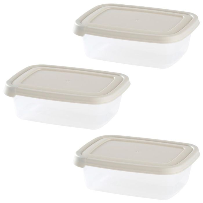 Day Juego De 3 Fiambreras 600 Ml Polipropileno 4 Day Juego De 3 Fiambreras 600 Ml Polipropileno 4