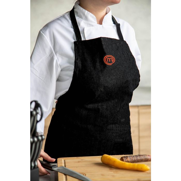 Delantal con bolsillo Masterchef 70x81 cm (24 Unidades) 2 Delantal con bolsillo Masterchef 70x81 cm (24 Unidades) 2