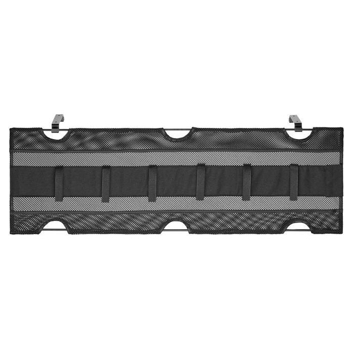 Vivolink Under-Desk Mesh Cable Management keep power strips and cables organized and hidden 3 Vivolink Under-Desk Mesh Cable Management keep power strips and cables organized and hidden 3