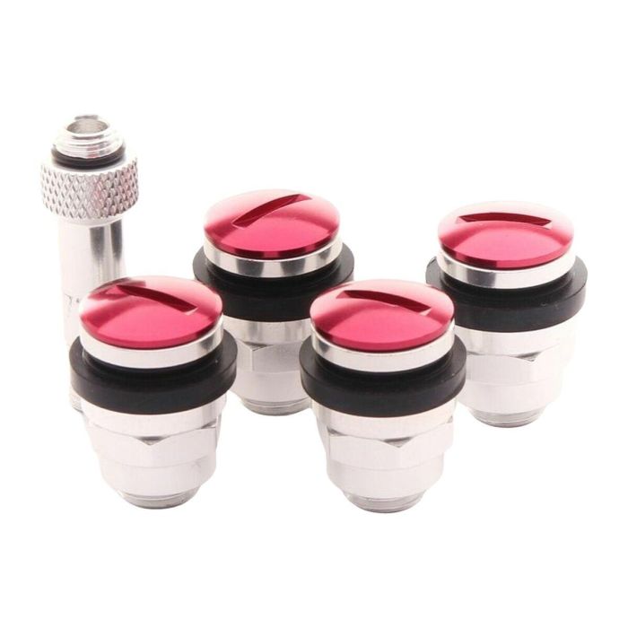 Japan Racing Set Of Flat Aluminum Air Valves Jr V1 - Red JR-JRAV1-R 0 Japan Racing Set Of Flat Aluminum Air Valves Jr V1 - Red JR-JRAV1-R 0