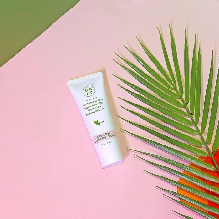 Barr SUPER GREEN DEEP ENERGY cream, Tratamiento Facial Hidratante para Piel Grasa, Sensible y Acnéica, 60 ml 1