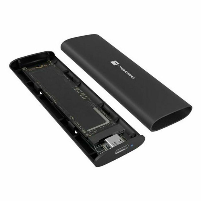 NATEC NKZ-2286 Caja Externa para Unidad de Estado Sólido (SSD) M.2, 10 Gbit/s USB Tipo C, 10 TB Max., Negra 6 NATEC NKZ-2286 Caja Externa para Unidad de Estado Sólido (SSD) M.2, 10 Gbit/s USB Tipo C, 10 TB Max., Negra 6