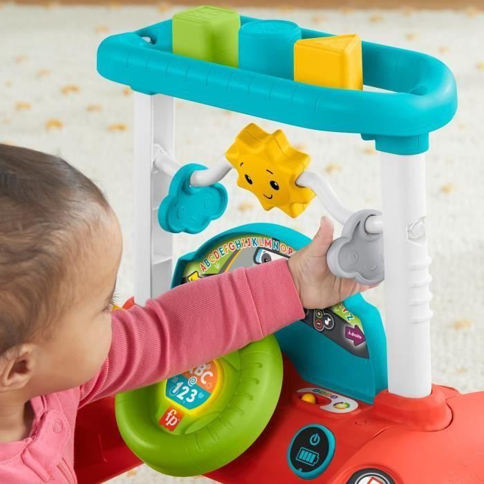 FISHER-PRICE - Andador de actividad evolutiva - juguete de aprendizaje temprano - 6 meses y + 4