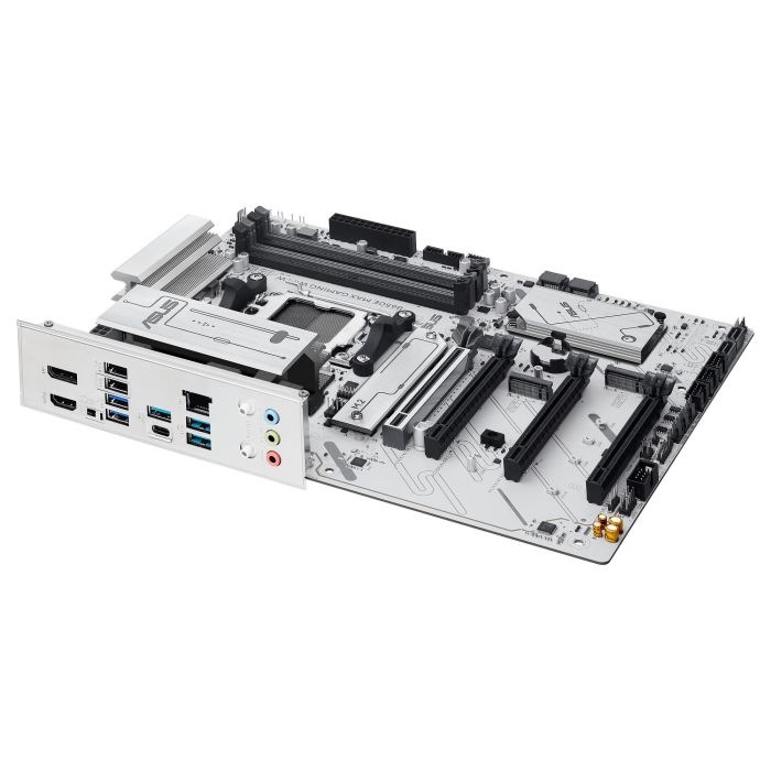 ASUS Placa Base B650E MAX GAMING WiFi W ATX DDR5 Socket AM5 para AMD Ryzen 7000/8000/9000 Series con WiFi 6E y 2.5Gb Ethernet 7