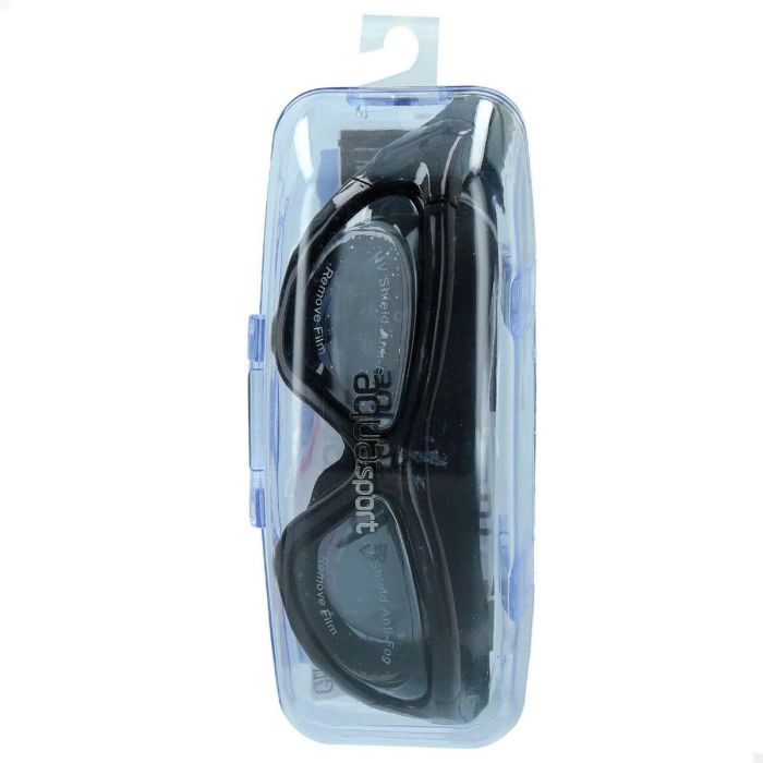 Gafas de Natación para Adultos AquaSport Negro (12 Unidades) 1 Gafas de Natación para Adultos AquaSport Negro (12 Unidades) 1