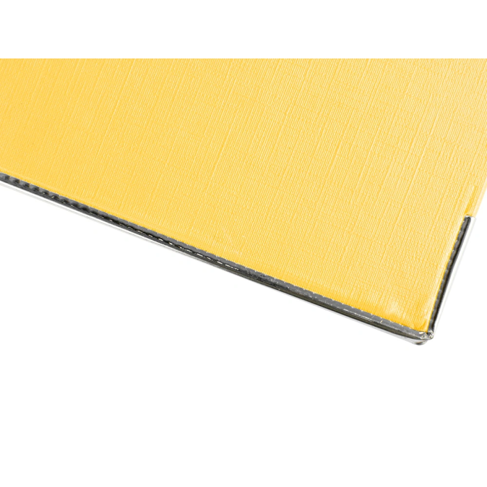 Liderpapel Archivador de Palanca Folio Documenta Forrado PVC, Rado, 52 mm, Amarillo 7