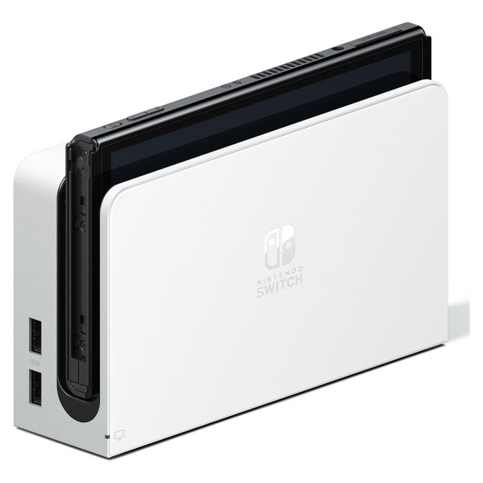 Nintendo Switch OLED Blanca - Consola de Videojuegos con Pantalla OLED de 7 Pulgadas y 64 GB Nintendo Switch OLED Blanca - Consola de Videojuegos con Pantalla OLED de 7 Pulgadas y 64 GB