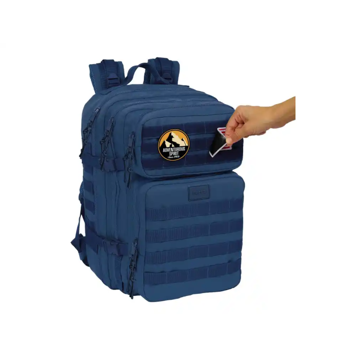 Safta Mochila Militar Portátil 15,6'' Marino 30x48x23cm 7