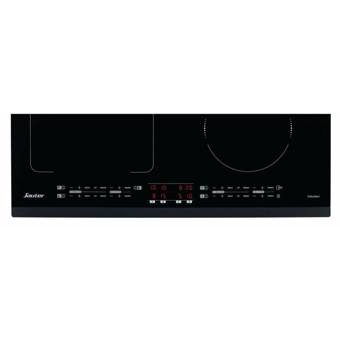 SAUTER SPI4664B Placa de inducción - 4 quemadores - 7200W - L60 x D51cm - Revestimiento de vidrio - Negro 2 SAUTER SPI4664B Placa de inducción - 4 quemadores - 7200W - L60 x D51cm - Revestimiento de vidrio - Negro 2