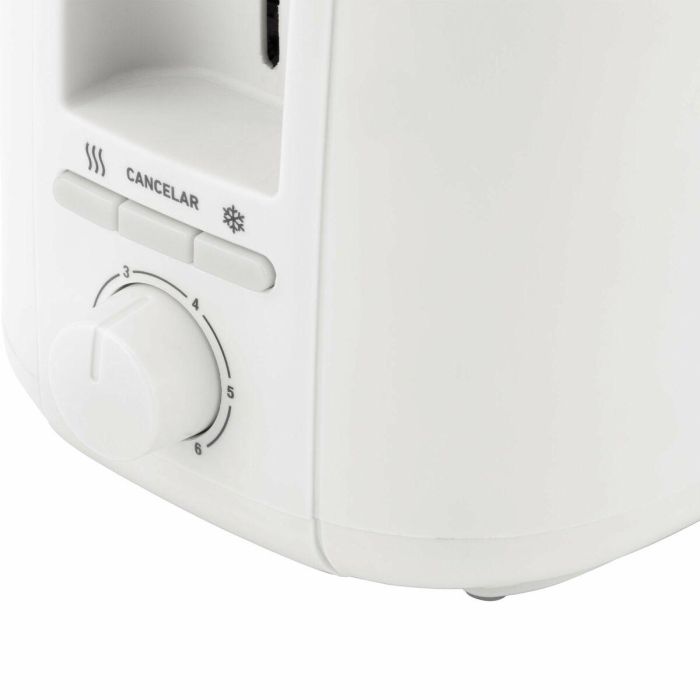Jata Tostador JETT1584 Ranuras Largas Dobles Centrado Automático 7 Niveles 1400W Blanco