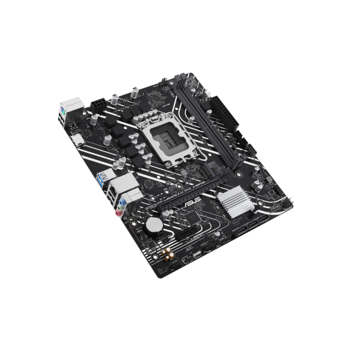 ASUS PRIME H610M-K D4 ARGB Placa Base micro ATX Intel H610 LGA 1700, DDR4, M.2, SATA III, Gigabit Ethernet 4