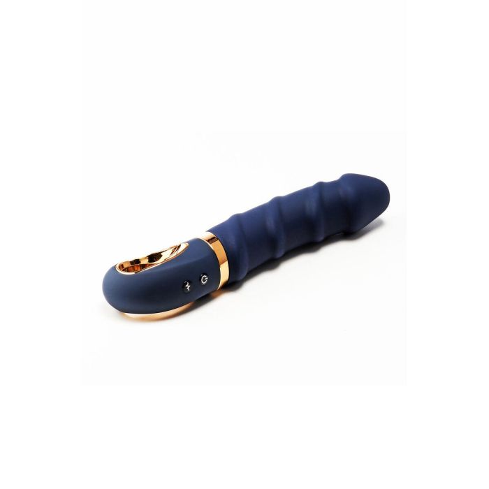 Vibrador Dream Toys Goddess Collection Azul 8 Vibrador Dream Toys Goddess Collection Azul 8