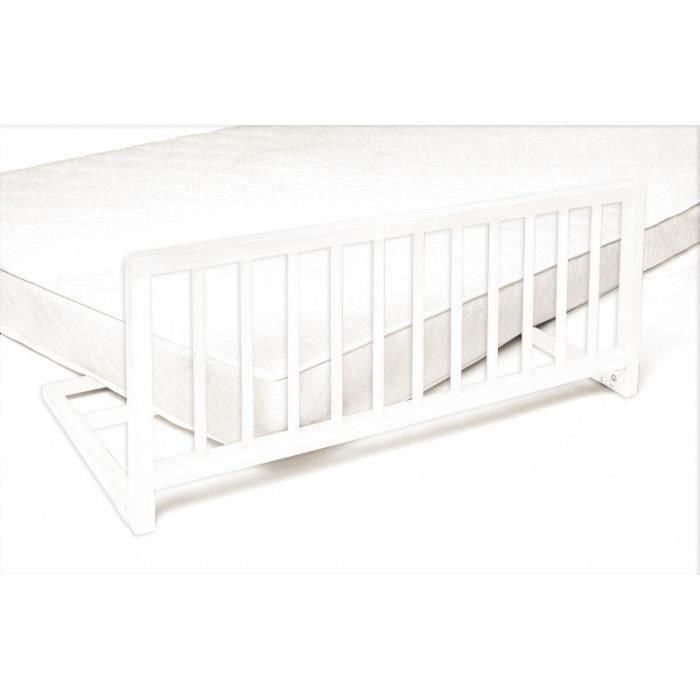NIDALYS - Barra de cama blanca 120 cm - Estándar BS NIDALYS - Barra de cama blanca 120 cm - Estándar BS