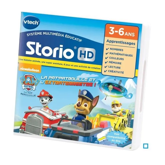 Vtech Storio Juego Educativo Paw Patrol Francés 3-6 años 1