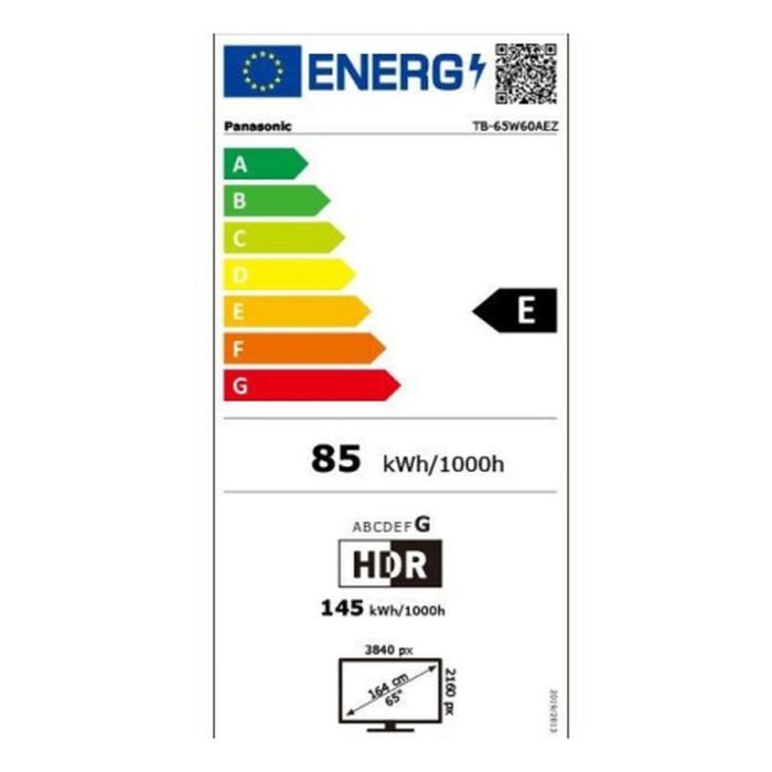 Smart TV Panasonic TB65W60AEZ 4K Ultra HD 65" HDR 1 Smart TV Panasonic TB65W60AEZ 4K Ultra HD 65" HDR 1