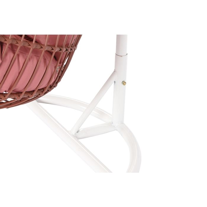 Sillon Colgante Terraza Y Jardin DKD Home Decor Terracota Blanco 80 x 100 x 60 cm 3 Sillon Colgante Terraza Y Jardin DKD Home Decor Terracota Blanco 80 x 100 x 60 cm 3