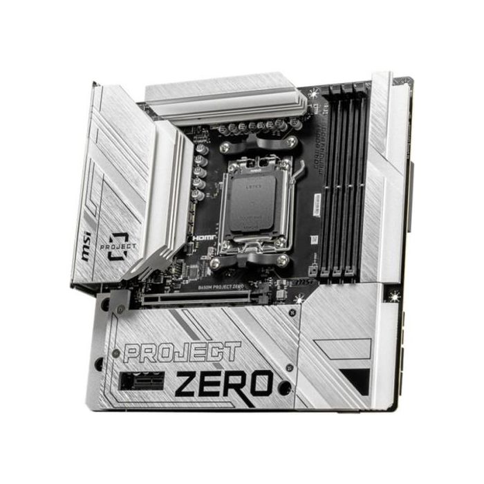 Placa MSI B650M Project Zero,Btf,Amd,Am5,B650,4Ddr5,256Gb,Hdmi+Dp,4Sata3/6G+2M.2,9Usb3.2,2.5Gb+Wifi6E+Bt5.3,Matx 1 Placa MSI B650M Project Zero,Btf,Amd,Am5,B650,4Ddr5,256Gb,Hdmi+Dp,4Sata3/6G+2M.2,9Usb3.2,2.5Gb+Wifi6E+Bt5.3,Matx 1