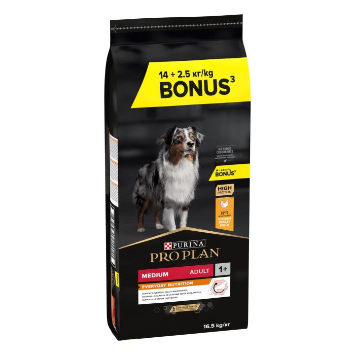 Purina Pro Plan Canine Adult Medium 14+2,5 kg