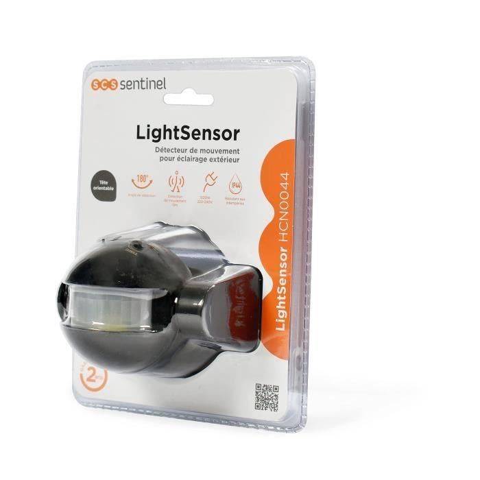 Detector de movimiento SCS SENTINEL LightSensor negro 1 Detector de movimiento SCS SENTINEL LightSensor negro 1