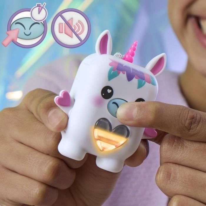 Hasbro HASG2210ES0 Nano-mals Meadowmist el Unicornio, compañero electrónico, más de 70 reacciones, para niños mayores de 5 años 12