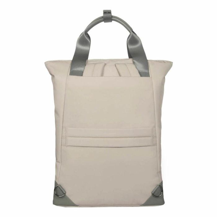Targus TBB65113GL Mochila Convertible Bolso Tote para Portátil 16" EcoSmart, Piel Vegana, Resistente al Agua, Roble 14