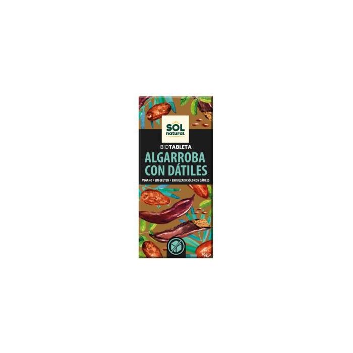 Algarroba Con Datiles Tableta 70Gr. Bio Sg Vegan Algarroba Con Datiles Tableta 70Gr. Bio Sg Vegan