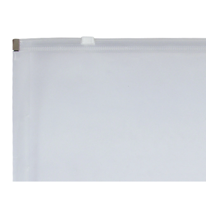 Liderpapel Carpeta Dossier A4 Cierre Cremallera Transparente 180 micras 2
