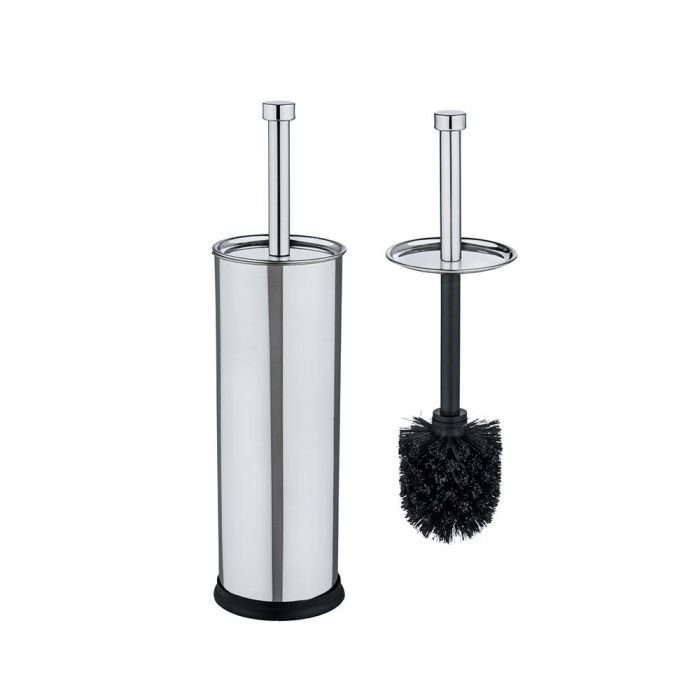 Wenko Escobillero WC Exclusiv Acero Inoxidable Pulido, Forma Cerrada 10x40cm 1 Wenko Escobillero WC Exclusiv Acero Inoxidable Pulido, Forma Cerrada 10x40cm 1