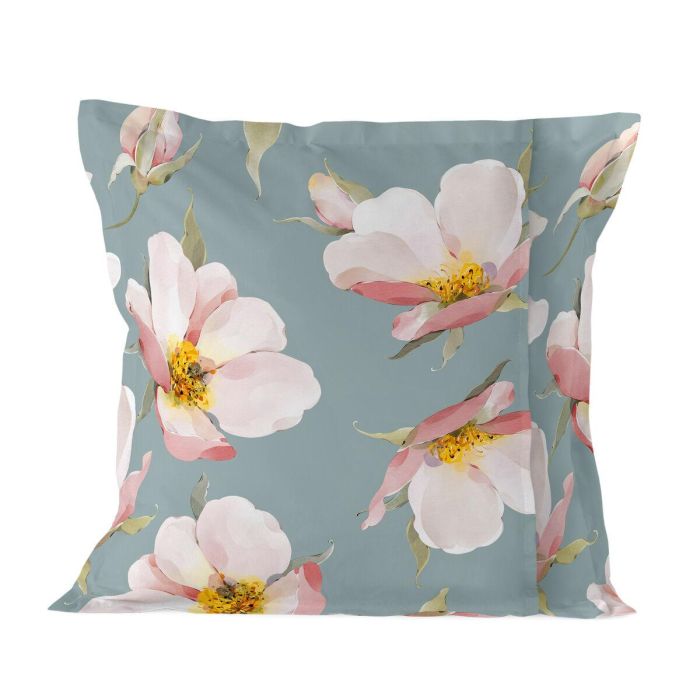 Funda de almohada HappyFriday Spring Blossom Multicolor 80 x 80 cm 3