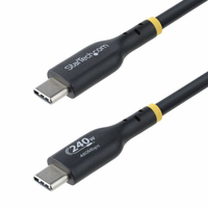 Cable USB Startech USB2EPR3M Negro 3 m 12