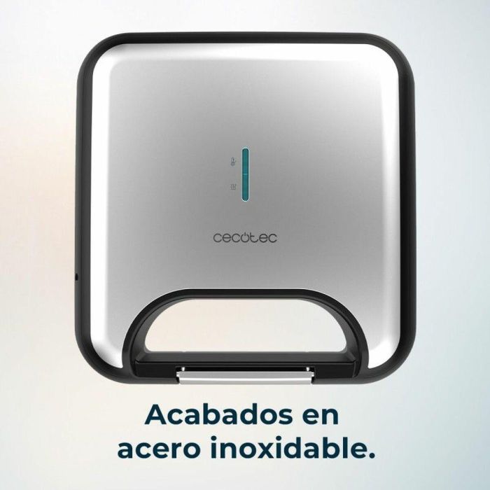 Cecotec 02953 sandwichera Negro, Acero inoxidable Cecotec 02953 sandwichera Negro, Acero inoxidable