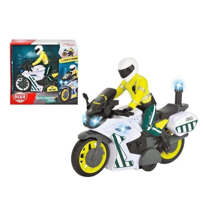 Moto fricción guardia civil con figura, luz y sonido 17 cm 2 Moto fricción guardia civil con figura, luz y sonido 17 cm 2