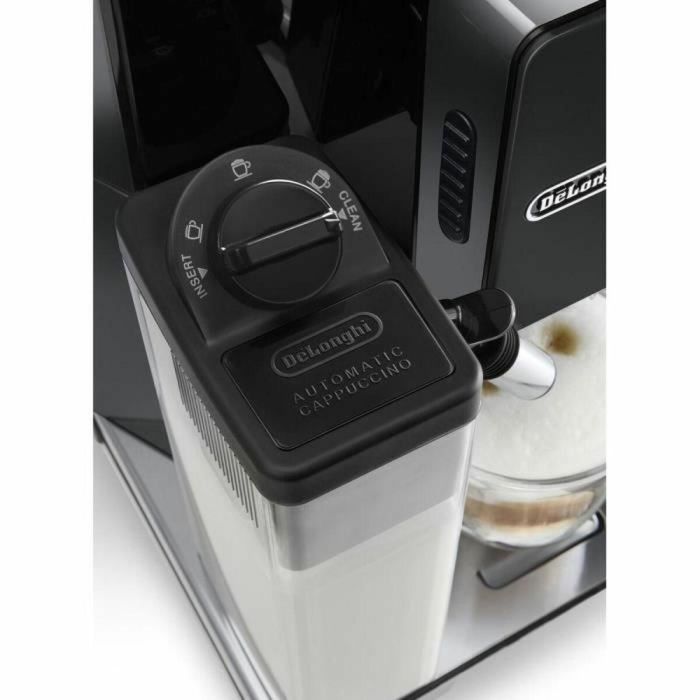 De'Longhi ECAM 44.660.B Cafetera con Molinillo de Café, Potencia 1450W, Depósito de 400g para Granos de Café, Acabado Negro 3 De'Longhi ECAM 44.660.B Cafetera con Molinillo de Café, Potencia 1450W, Depósito de 400g para Granos de Café, Acabado Negro 3