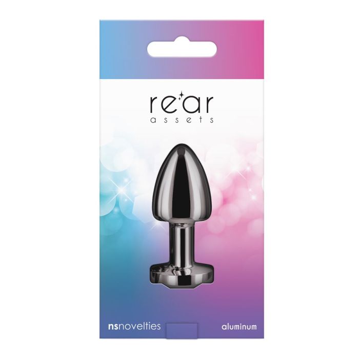 Plug Anal NS Novelties Rear Assets Gris (5 cm) 3