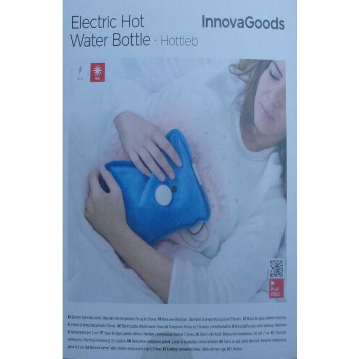 Bolsa de Agua Caliente Eléctrica InnovaGoods 1 Bolsa de Agua Caliente Eléctrica InnovaGoods 1